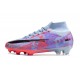 Nike Zoom Mercurial Superfly 9 Elite DF FG Dream Speed 6 - Cobalt Bliss Svart Fuchsia Dream