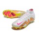 Nike Zoom Mercurial Superfly 9 Elite DF FG Vit Blå Gul