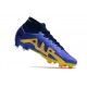 Nike Zoom Mercurial Superfly 9 Elite DF FG Lila Gul