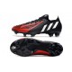 adidas Predator Edge.1 Low FG Svart Vit Röd