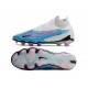 Fotbollsskor Nike Phantom GX Elite DF FG Blast - Blå Rosa Vit Blå