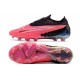 Nike Phantom GX Gripknit Elite FG Rosa Svart