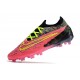 Nike Phantom GX Gripknit Elite FG Rosa Svart Gul