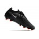 Nike Phantom GX Gripknit Elite FG Black Pack - Svart Vit Grå