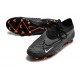 Nike Phantom GX Gripknit Elite FG Black Pack - Svart Vit Grå