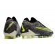 Nike Phantom GX Gripknit Elite FG Link - Svart Neon Vit Blå