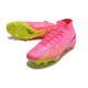 Nike Zoom Mercurial Superfly IX Elite FG PLAYER EDITION Luminous - Rosa Neon Gridiron