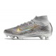 Nike Zoom Mercurial Superfly 9 Elite DF XXV FG Silver