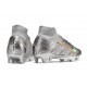 Nike Zoom Mercurial Superfly 9 Elite DF XXV FG Silver