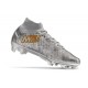 Nike Zoom Mercurial Superfly 9 Elite DF XXV FG Silver