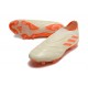 Fotbollsskor för Män adidas Copa Pure+ FG Vit Orange