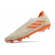 Fotbollsskor för Män adidas Copa Pure+ FG Vit Orange