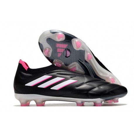 Fotbollsskor för Män adidas Copa Pure+ FG Svart Vit Rosa