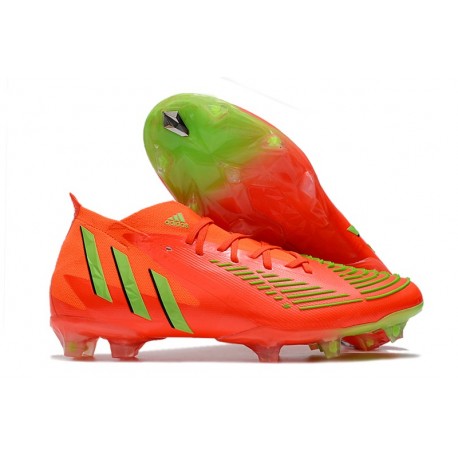 Skor adidas Predator Edge.1 FG Game Data - Röd Grön Svart