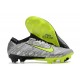 Nike Air Zoom Mercurial Vapor XV Elite FG Silver Svart Grön