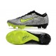 Nike Air Zoom Mercurial Vapor XV Elite FG Silver Svart Grön