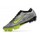 Nike Air Zoom Mercurial Vapor XV Elite FG Silver Svart Grön