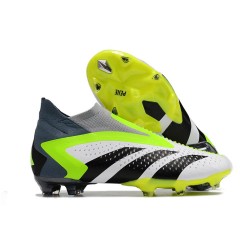 Adidas Predator Accuracy + FG Herrar Crazyrush - Vit Svart Lucid Lemon