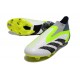 Adidas Predator Accuracy + FG Herrar Crazyrush - Vit Svart Lucid Lemon