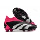 Adidas Predator Accuracy + FG Herrar Svart Vit Rosa