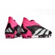 Adidas Predator Accuracy + FG Herrar Svart Vit Rosa