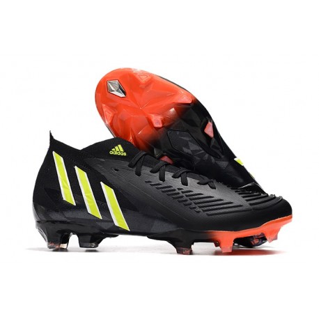 adidas Predator Edge.1 FG Svart Grön Röd 