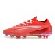 Nike Phantom GX Gripknit Elite FG Röd Vit