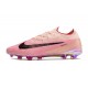 Nike Phantom GX Gripknit Elite FG Rosa Svart