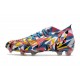 Skor adidas Predator Edge.1 FG Geometric - Blå Gul Röd LIMITED EDITION