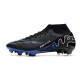 Nike Zoom Mercurial Superfly IX Elite FG Svart Blå
