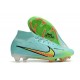 Nike Zoom Mercurial Superfly 9 Elite DF FG Blå Gul