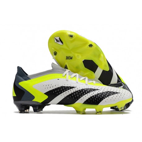 Adidas Predator Accuracy.1 Low FG Crazyrush - Vit Svart Lucid Lemon