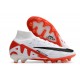 Nike Air Zoom Mercurial Superfly 9 Elite AG Vit Röd Svart