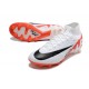 Nike Air Zoom Mercurial Superfly 9 Elite AG Vit Röd Svart