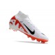 Nike Air Zoom Mercurial Superfly 9 Elite AG Vit Röd Svart