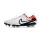 Nike Tiempo Legend 10 Elite FG Skor Vit Röd Svart