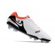Nike Tiempo Legend 10 Elite FG Skor Vit Röd Svart