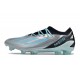 Fotbollsskor Adidas X Crazyfast Messi .1 FG Silver Blå Svart
