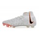Nike Phantom Luna Elite FG Herr Vit Svart Orange LIMITED EDITION