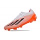 Fotbollsskor Adidas X Crazyfast Messi .1 FG Vit Orange Svart