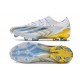 Fotbollsskor Adidas X Crazyfast Messi .1 FG Vit Blå Guld