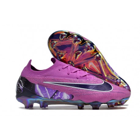 Nike Phantom GX Elite FG Lila Svart