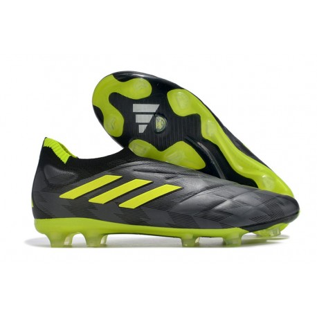 Fotbollsskor för Män adidas Copa Pure+ FG Svart Grön