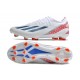 Fotbollsskor Adidas X Crazyfast Messi .1 FG Vit Blå Röd