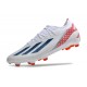 Fotbollsskor Adidas X Crazyfast Messi .1 FG Vit Blå Röd
