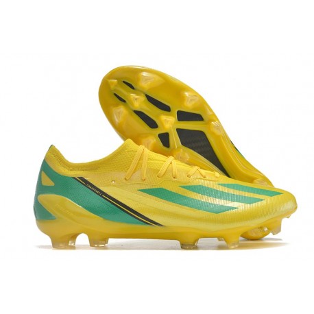 Fotbollsskor Adidas X Crazyfast Messi .1 FG Gul Grön