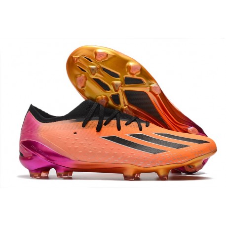 Adidas X Speedportal.1 FG Fotbollsskor Orange Svart
