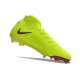 Nike Phantom Luna Elite FG Herr Gul Röd