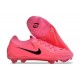 Nike Phantom GX Elite FG Rosa Svart