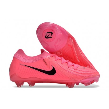 Nike Phantom GX Elite FG Rosa Svart